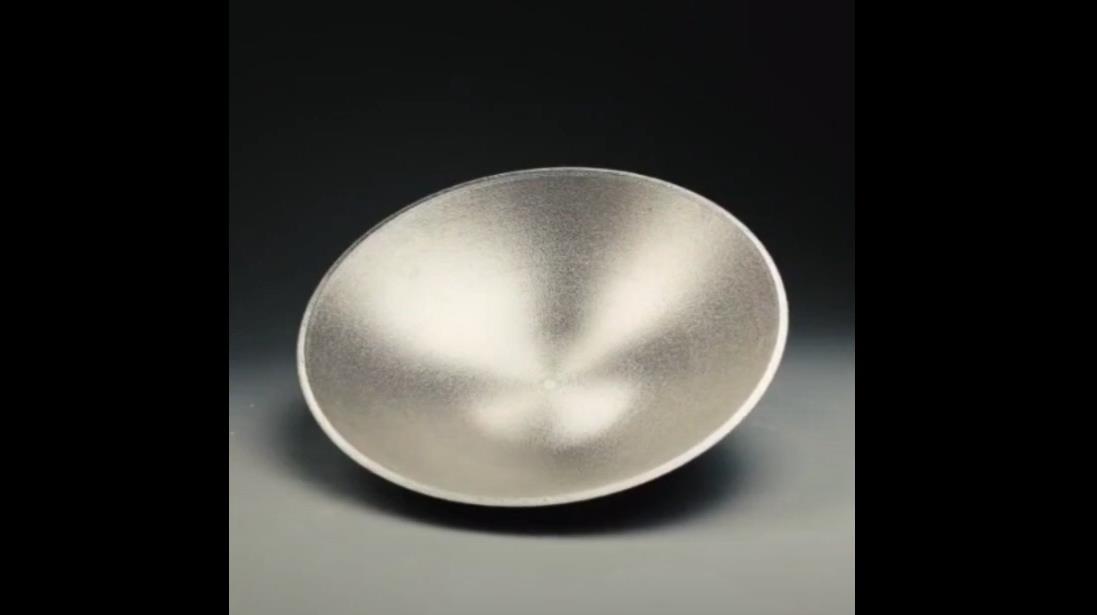 3D printed metal bowl